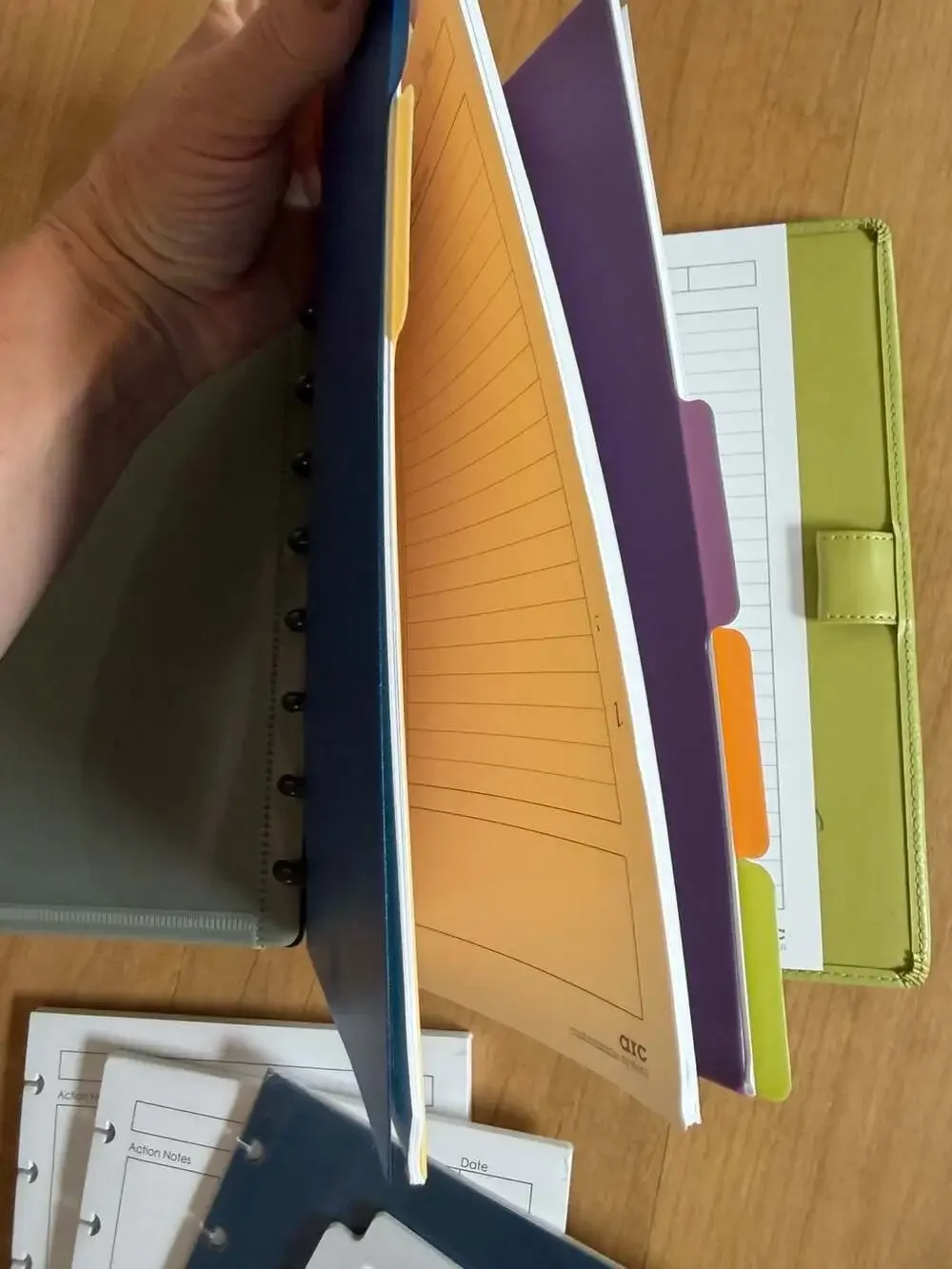 Staples Arc Customizable Notebook System Planner,Refills And Dividers